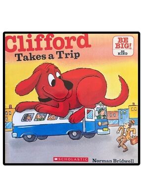 BUNDLE & SAVE 🦴 Clifford Takes a Trip Softcover Book